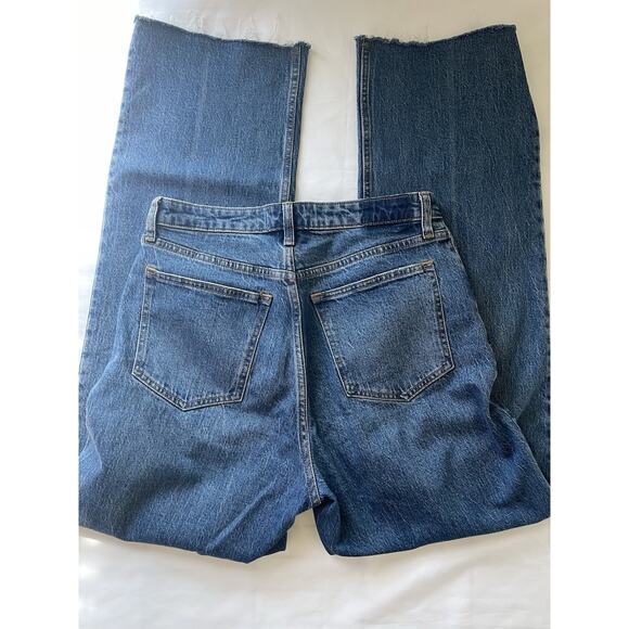 Abercrombie & Fitch The 90's Relaxed High Rise Jeans Curve Love Sz 30L 30 - Picture 6 of 6